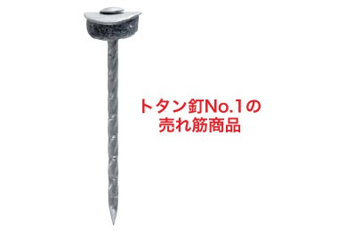 ステンワッシャー付トタン釘